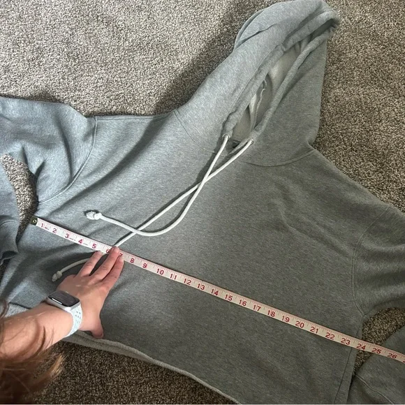 [wild fable] Gray Cropped Hoodie - Picture 5 of 6